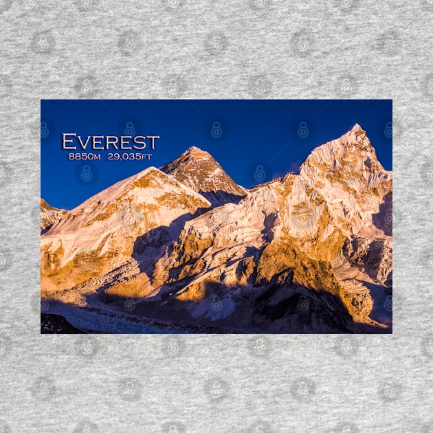 Everest sunset by geoffshoults